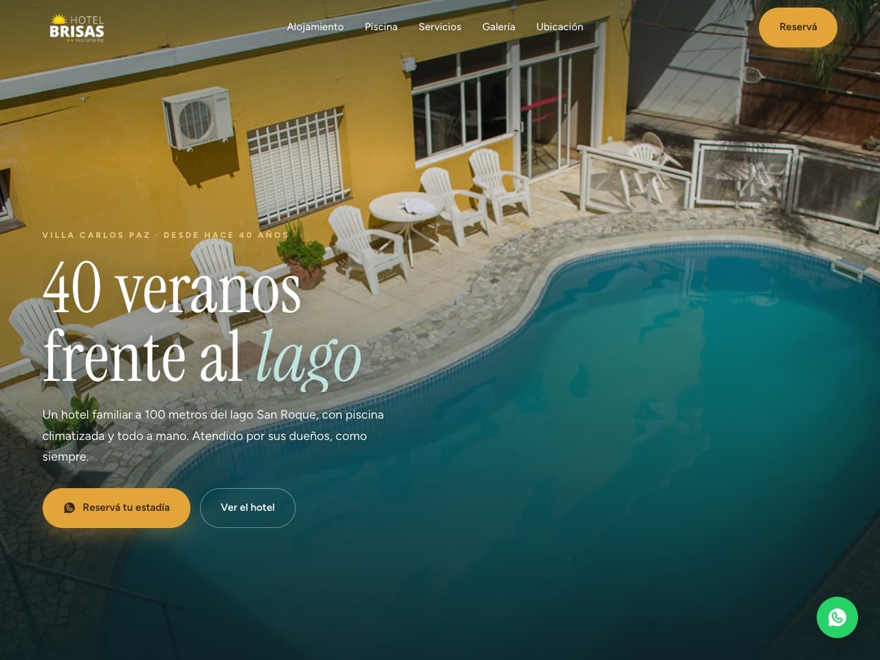 Sitio web de Brisas Hotel